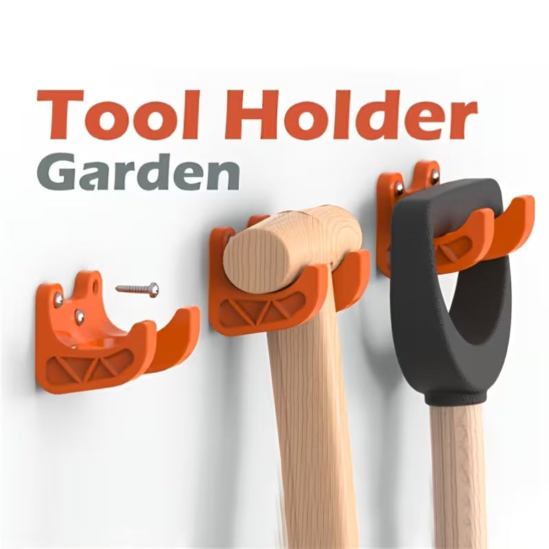 21pcs Gardening Tool Organizer, Featuring 35Mm Diameter Hooks for Brooms