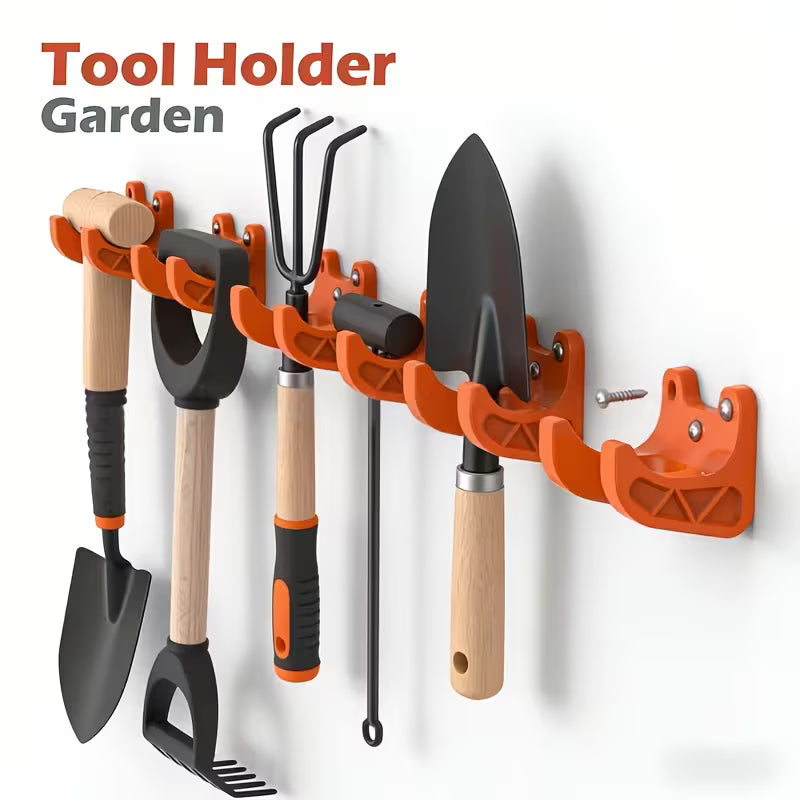 21pcs Gardening Tool Organizer, Featuring 35Mm Diameter Hooks for Brooms